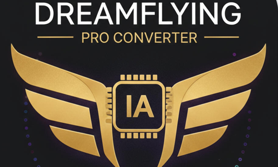 Logotipo de DreamFly Converter IA Pro
